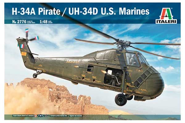 H-34A Pirate /UH-34D U.S. Marines (Italeri 2776) 1/48 H-34A Pirate /UH-34D U.S. Marines (Italeri 2776) 1/48