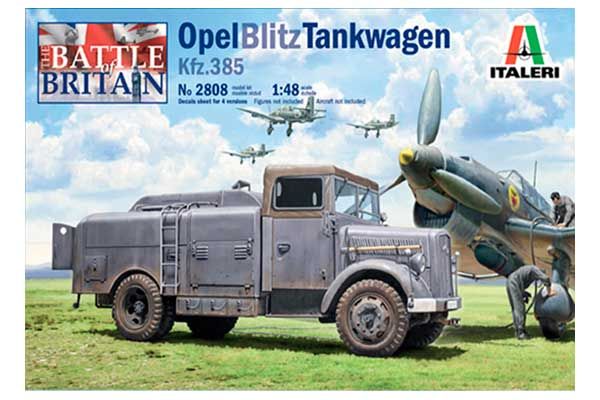 Opel Blitz Tankwagen Kfz.385 (Italeri 2808) 1/48 Opel Blitz Tankwagen Kfz.385 (Italeri 2808) 1/48
