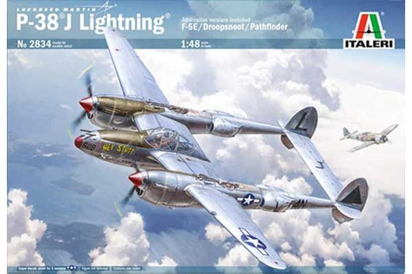 P-38 J Lightning (Italeri 2834) 1/48 P-38 J Lightning (Italeri 2834) 1/48
