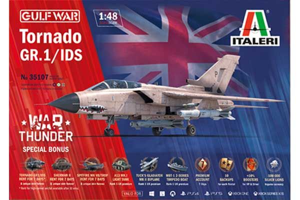 Tornado GR.1/IDS Gulf War - WAR THUNDER (Italeri 35107) 1/48