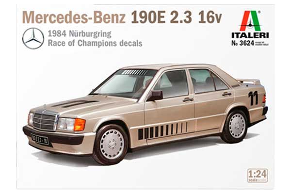 Mercedes-Benz 190E 2.3 16v (Italeri 3624) 1/24 Mercedes-Benz 190E 2.3 16v (Italeri 3624) 1/24
