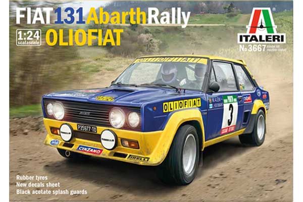 FIAT 131 Abarth Rally OLIO FIAT (Italeri 3667) 1/24 FIAT 131 Abarth Rally OLIO FIAT (Italeri 3667) 1/24