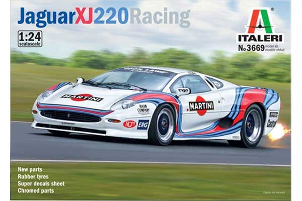 Jaguar XJ 220 Racing (Italeri 3669) 1/24 Jaguar XJ 220 Racing (Italeri 3669) 1/24