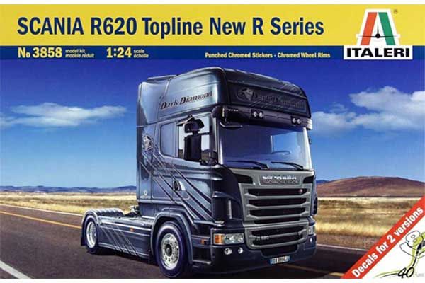 SCANIA R620 V8 New R Series (Italeri 3858) 1/24 SCANIA R620 V8 New R Series (Italeri 3858) 1/24