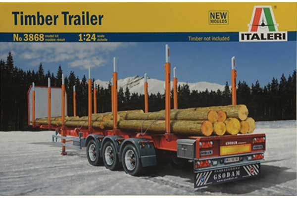 Причіп лісовоз (Italeri 3868) 1/24 Причіп лісовоз (Italeri 3868) 1/24