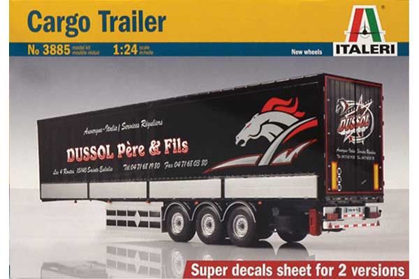 Вантажний трейлер (Italeri 3885) 1/24 Вантажний трейлер (Italeri 3885) 1/24
