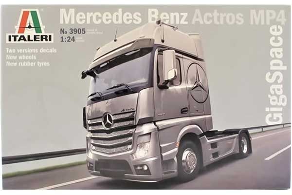 Mercedes Benz Actros MP4 Gigaspace (Italeri 3905) 1/24