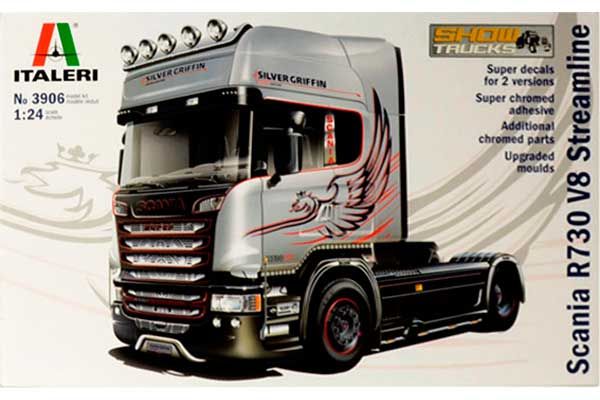 SCANIA R730 V8 Streamline (Italeri 3906) 1/24