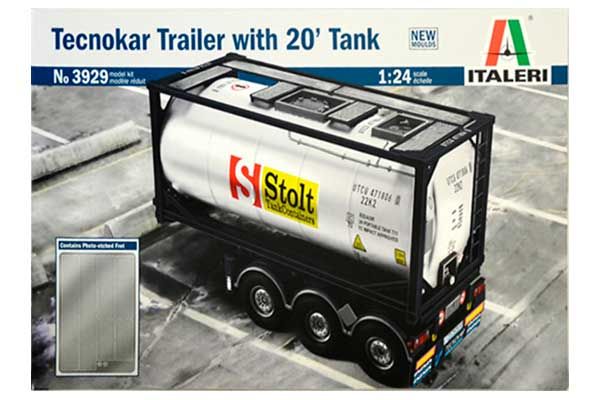 Tecnokar трейлер з 20' цистерною (Italeri 3929) 1/24 Tecnokar трейлер з 20' цистерною (Italeri 3929) 1/24
