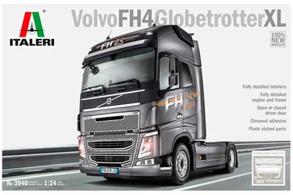 Volvo FH4 Globetrotter XL (Italeri 3940) 1/24 Volvo FH4 Globetrotter XL (Italeri 3940) 1/24
