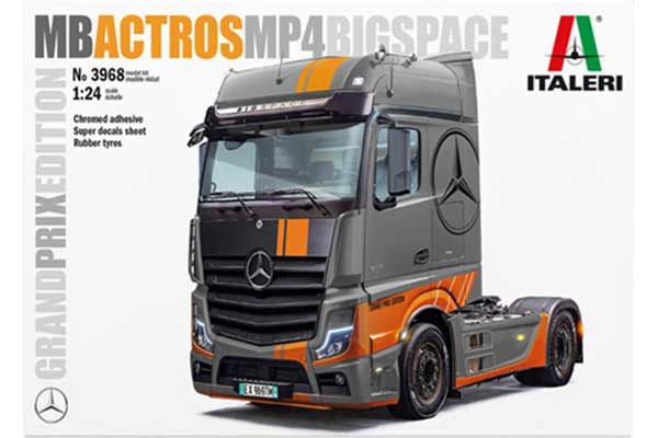 MB Actros MP4 Big Space - Grand Prix Edition (Italeri 3968) 1/24 MB Actros MP4 Big Space - Grand Prix Edition (Italeri 3968) 1/24
