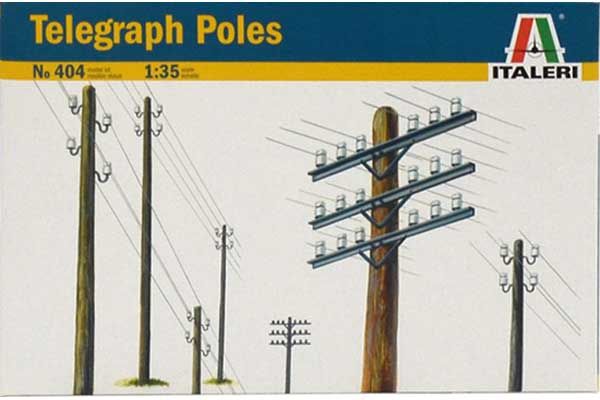 Телеграфні стовпи (Italeri 404) 1/35 Телеграфні стовпи (Italeri 404) 1/35