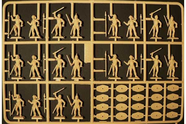 Галльские воины I в. до н. е. (Italeri 6022) 1/72