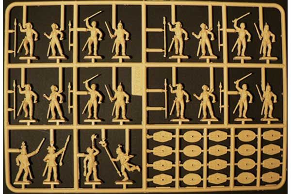 Галльские воины I в. до н. е. (Italeri 6022) 1/72