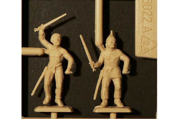 Галльские воины I в. до н. е. (Italeri 6022) 1/72