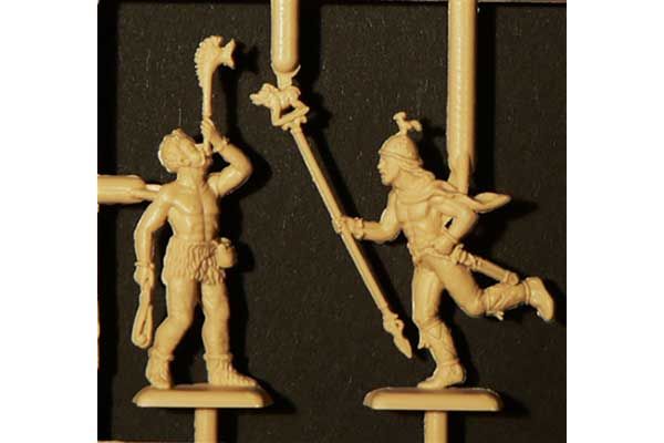 Галльские воины I в. до н. е. (Italeri 6022) 1/72