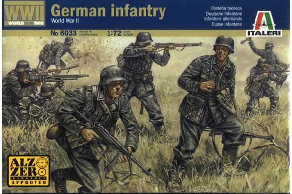 Німецька піхота (Italeri 6033) 1/72 Німецька піхота (Italeri 6033) 1/72