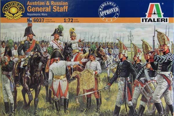 Австрійський і російський генштаби (ITALERI 6037) 1/72 Австрійський і російський генштаби (ITALERI 6037) 1/72