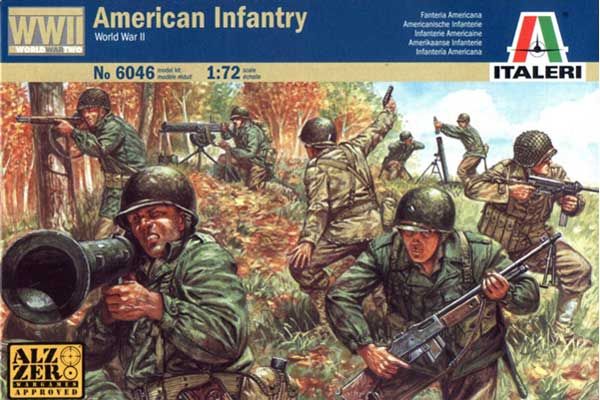 Американська піхота (Italeri 6046) 1/72 Американська піхота (Italeri 6046) 1/72