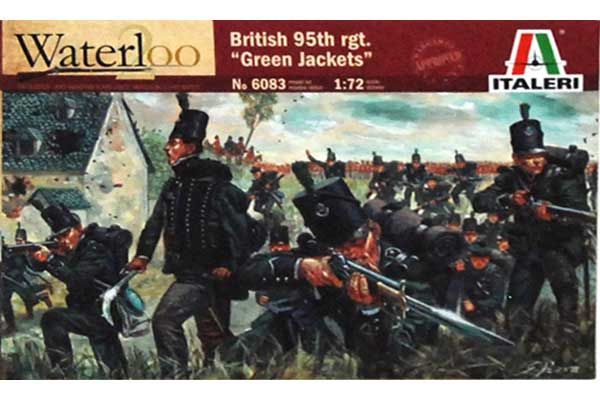 Ватерло (200 років) 95-й ргт. ''Зелені куртки'' (Italeri 6083 ) 1/72 Ватерло (200 років) 95-й ргт. ''Зелені куртки'' (Italeri 6083 ) 1/72