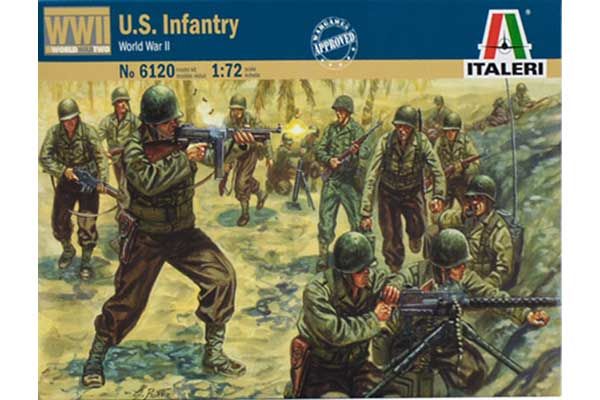 Пехота США (Italeri 6120) 1/72