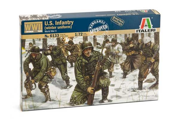 Пехота США (зимняя уніформа) (Italeri 6133) 1/72