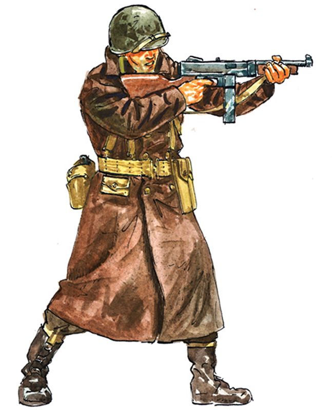 Пехота США (зимняя уніформа) (Italeri 6133) 1/72