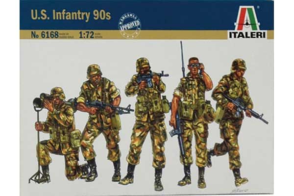 Піхота США 90-х років (Italeri 6168) 1/72 Піхота США 90-х років (Italeri 6168) 1/72