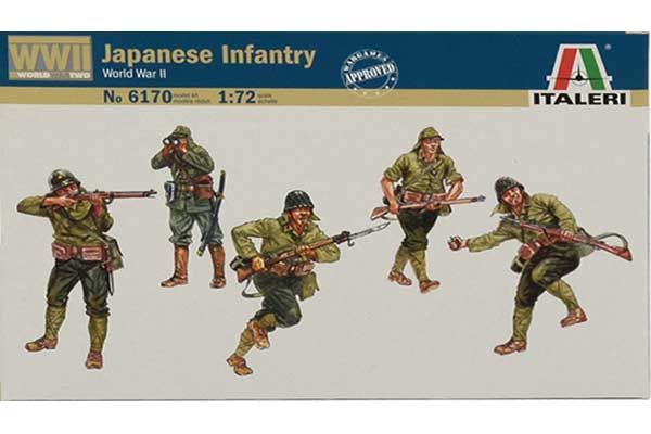 Японська піхота (Italeri 6170) 1/72 Японська піхота (Italeri 6170) 1/72