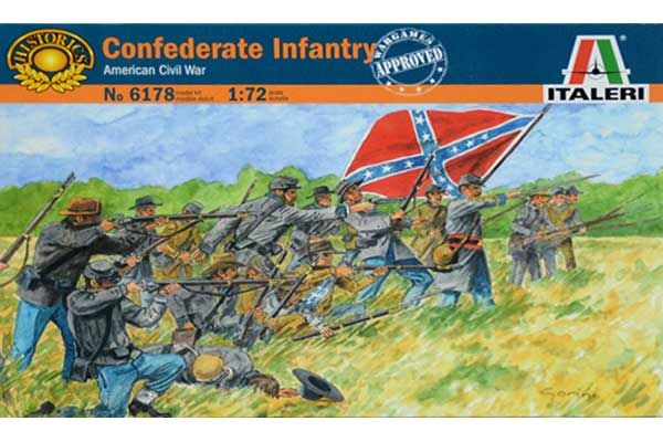 Піхота конфедерації (Italeri 6178) 1/72 Піхота конфедерації (Italeri 6178) 1/72