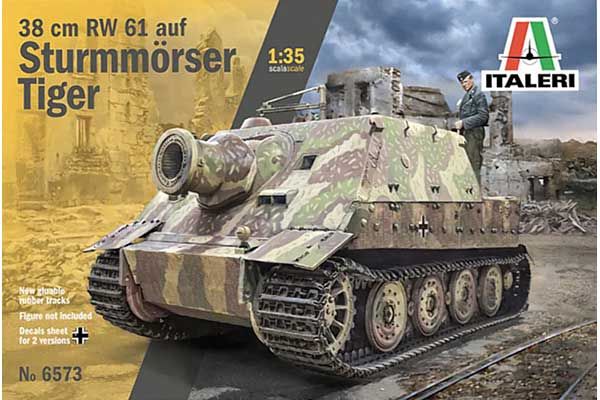 38cm RW61 auf Sturmmorser Tiger (ITALERI 6573) 1/35 38cm RW61 auf Sturmmorser Tiger (ITALERI 6573) 1/35