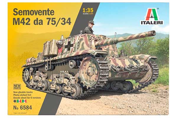 Semovente M42 da 75/34 (Italeri 6584) 1/35 Semovente M42 da 75/34 (Italeri 6584) 1/35