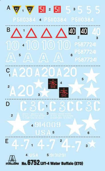 LVT-4 Water Buffalo (Italeri 6752) 1/35