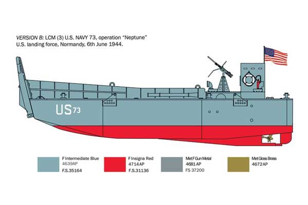 LCM 3 (Italeri 6755) 1/35