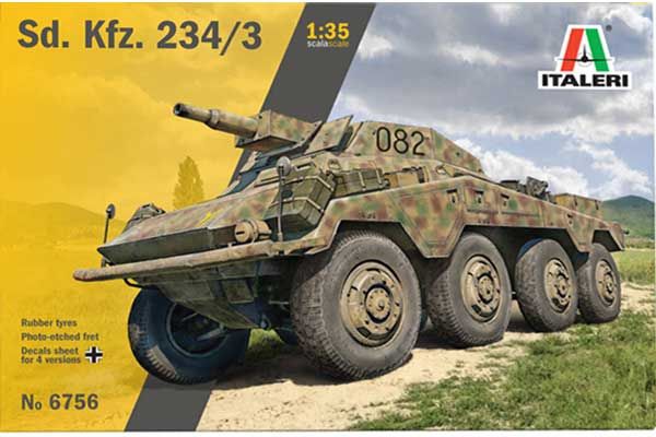 Sd. Kfz. 234/3 (Italeri 6756) 1/35