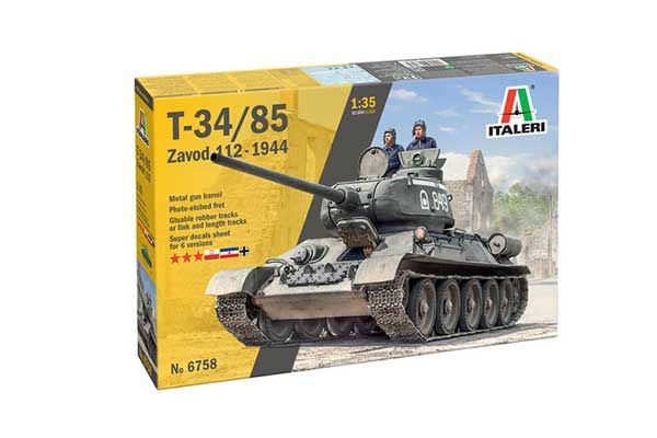 Т-34/85 Завод 112 -1944 (Italeri 6758) 1/35