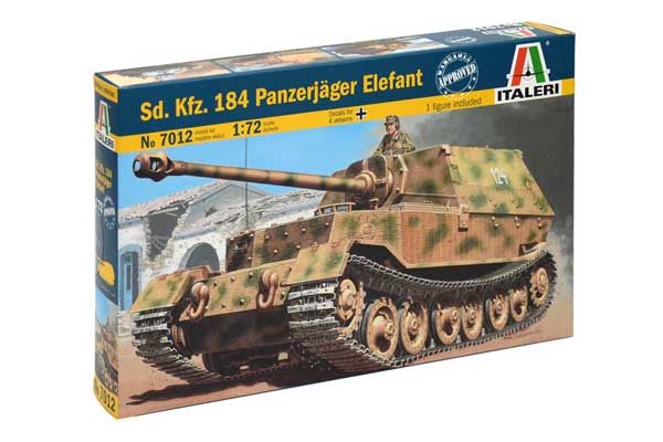 Sd. Kfz. 184 Panzerjager Elefant (Italeri 7012) 1/72