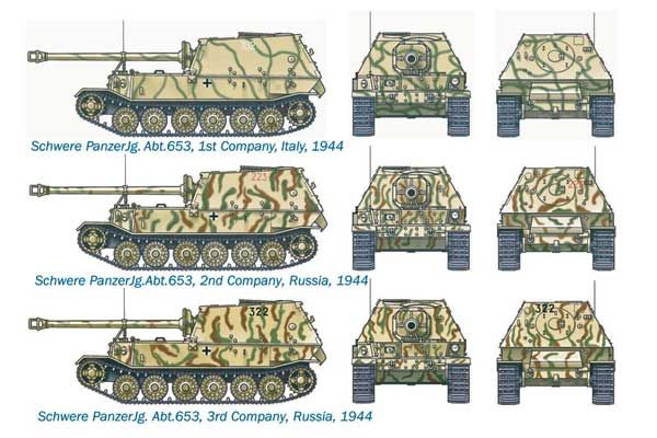 Sd. Kfz. 184 Panzerjager Elefant (Italeri 7012) 1/72