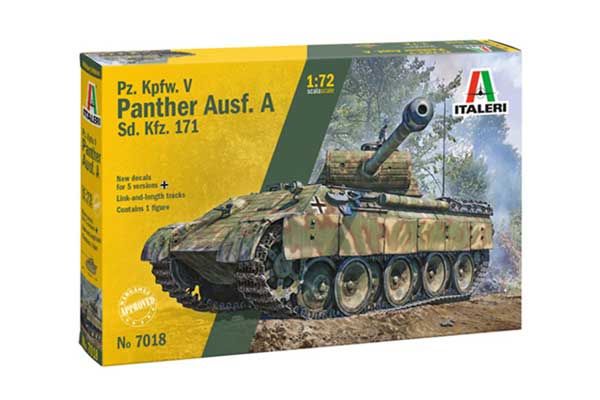 Pz. Kpfw. V Panther Ausf. A Sd. Kfz. 171 (Italeri 7018) 1/72