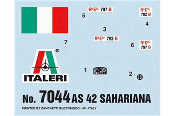 Camionetta AS-42 Sahariana (Italeri 7044) 1/72