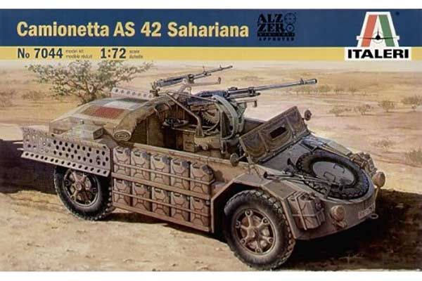 Camionetta AS-42 Sahariana (Italeri 7044) 1/72 Camionetta AS-42 Sahariana (Italeri 7044) 1/72