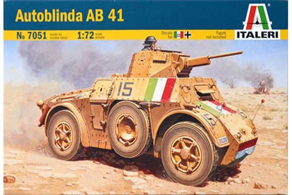 Autoblinda AB 41 (ITALERI 7051) 1/72