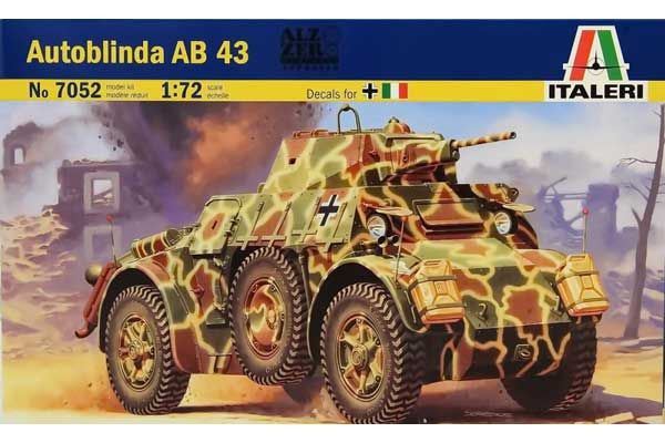 Autoblinda AB 43 (ITALERI 7052) 1/72