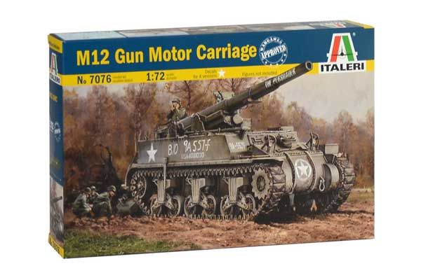 Самохідна гармата M12 (Italeri 7076) 1/72