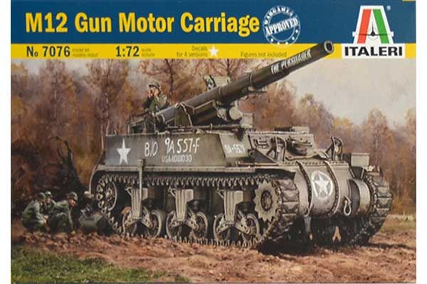 Самохідна гармата M12 (Italeri 7076) 1/72