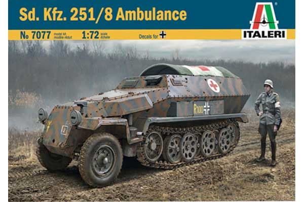 Sd.Kfz. 251/8 Медична (Italeri 7077) 1/72 Sd.Kfz. 251/8 Медична (Italeri 7077) 1/72