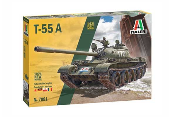 T-55 A (Italeri 7081) 1/72 T-55 A (Italeri 7081) 1/72