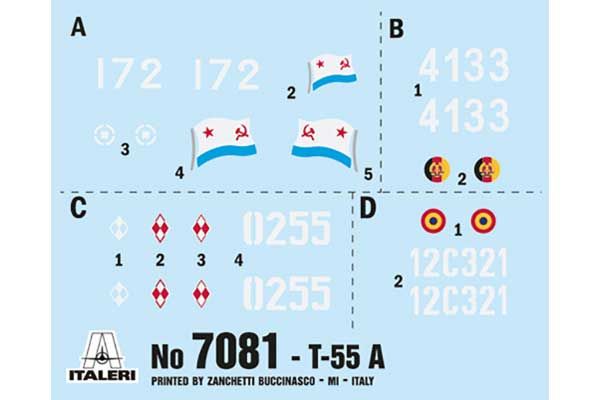 T-55 A (Italeri 7081) 1/72 T-55 A (Italeri 7081) 1/72