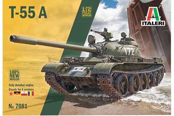 T-55 A (Italeri 7081) 1/72