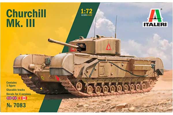 Churchill Mk. III (Italeri 7083) 1/72 Churchill Mk. III (Italeri 7083) 1/72